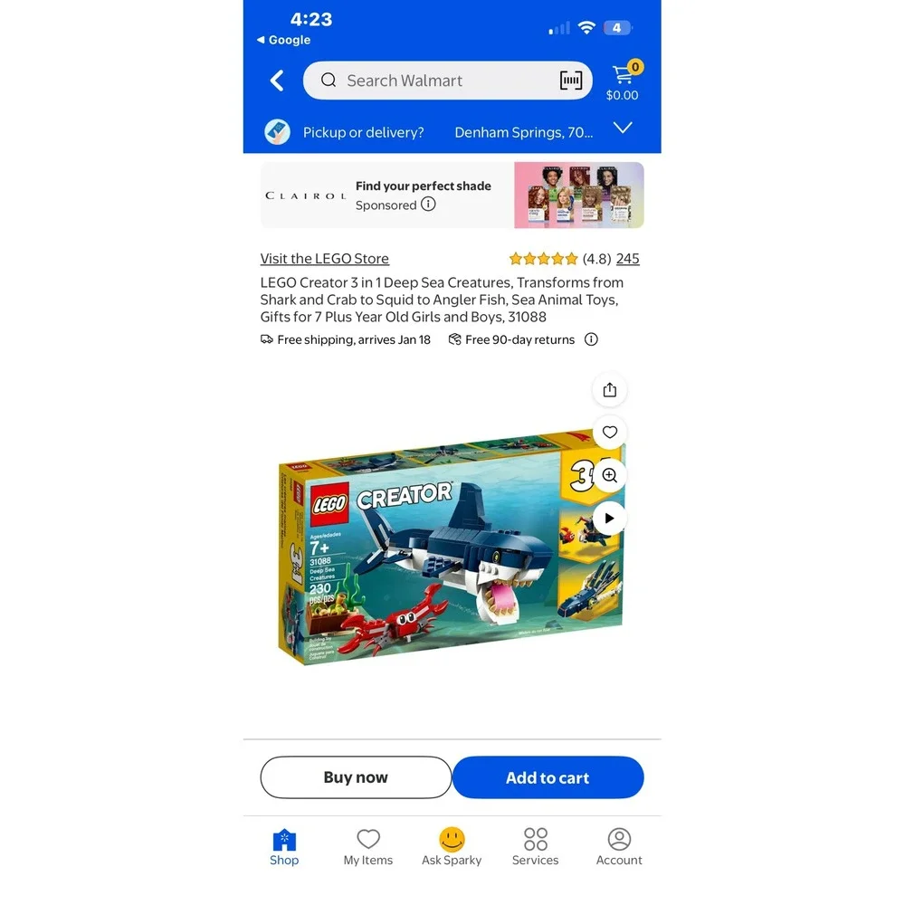 Lego gift or