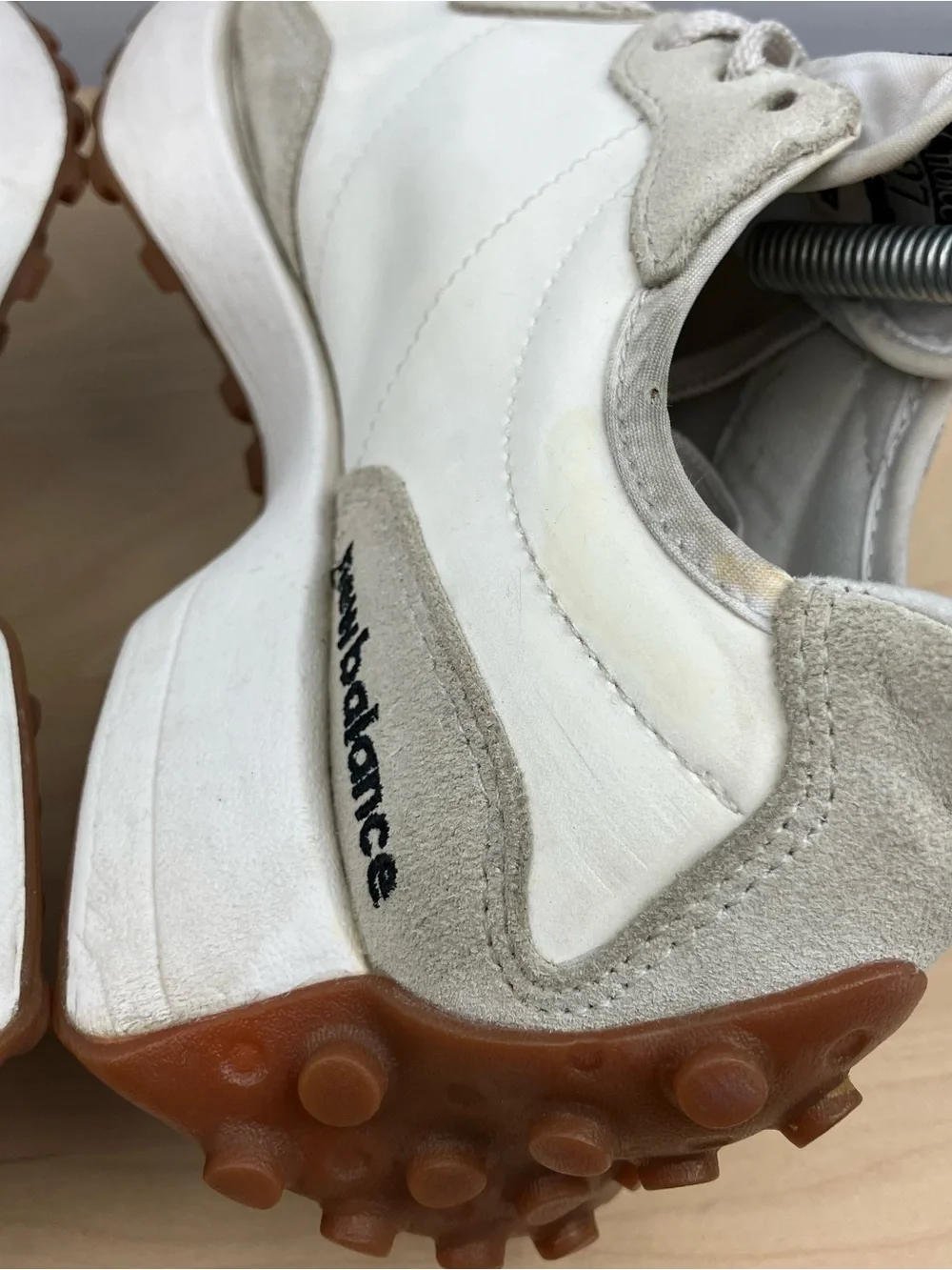 New Balance gum blemishes