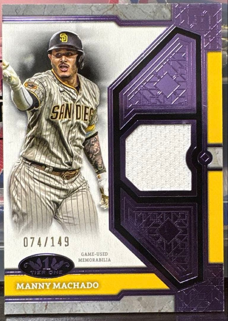 Mr. Ma Manny Machado Topps Tier One