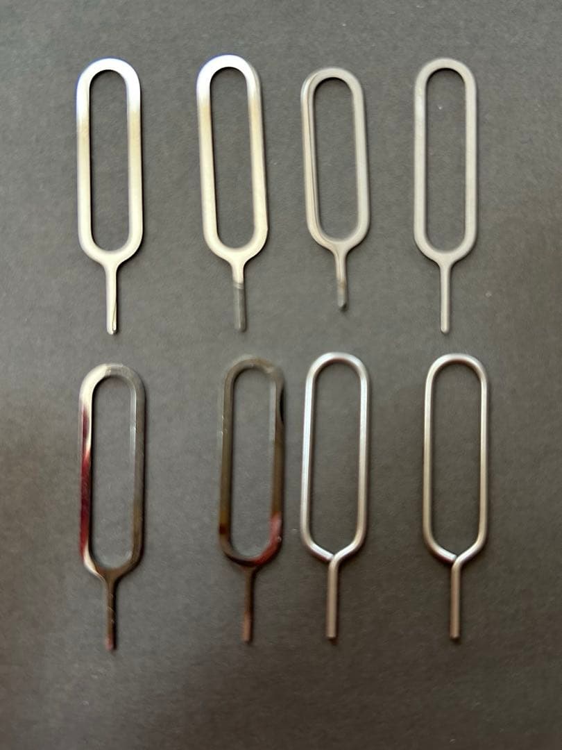 SIM Card Tray Ejector Pin Set (8 Pieces)
