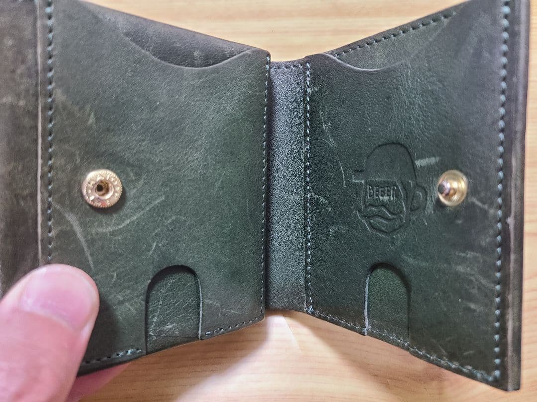 Bia Berry Hatchback Wallet Green